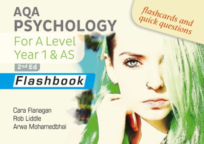 AQA Psychology for A Level Year 1 & AS Flashbook - 2nd Edition