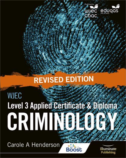 WJEC Level 3 Applied Certificate & Diploma Criminology: Revised Edition Boost eBook